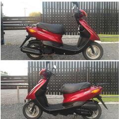 【ご成約】大分県大分市発 🛵ヤマハ ジョグ5 JOG5 赤 始動...