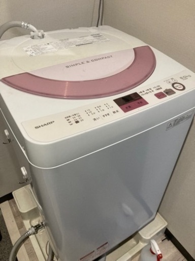 一人暮らし用　洗濯機