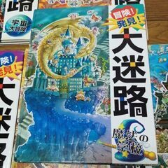 ▼値下げ▼冒険！発見！大迷路　6冊セットの画像