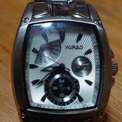 セイコー SEIKO ワイアード WIRED 多針カレンダー メ...
