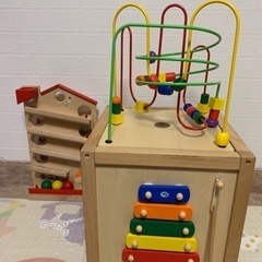 子供おもちゃ知育玩具　森のあそび箱の画像