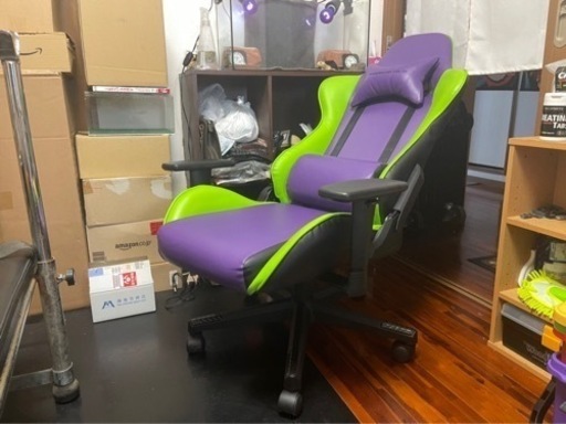 イトーキ エヴァンゲリオン ゲーミングチェア 可動肘付 初号機モデル EVA-01-ES