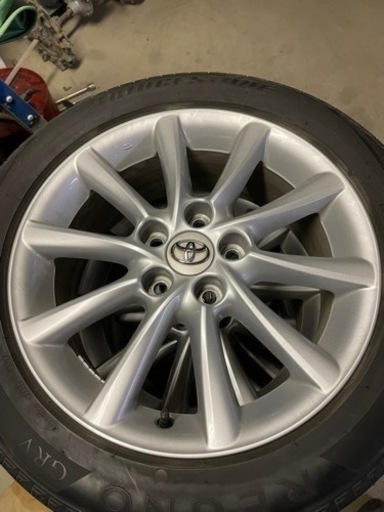 エスティマ　純正ホイール215/55R17