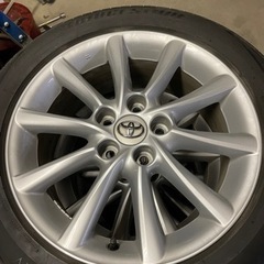 エスティマ　純正ホイール215/55R17