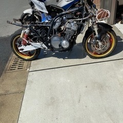 cb400sf レストア