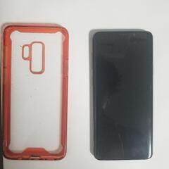 [手渡し限定]au GALAXY　S9+　液晶端にﾋﾋﾞｱﾘ