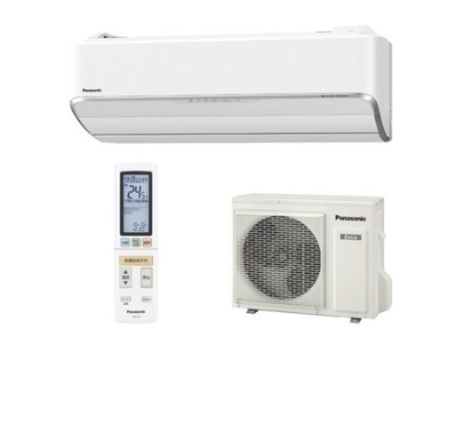 Panasonic 14〜17畳用高性能エアコン　近畿圏対応　標準取付工事付き⭐️