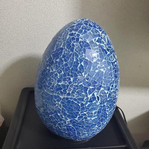 ガラス卵ランプ/値下げしました‼️(¥7000→¥5000¥→3000)