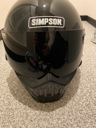 SIMPSON M30 バイクヘルメット　インカム付き