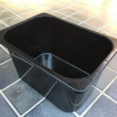 メダカ飼育に最適な容器 20リットル・白黒複数有り・未使用新品・別途オーバーフロー加工可の画像