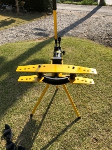 パイプベンダー パイプ曲げ機 油圧式 16t スタンド付