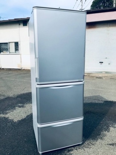 ②ET2703番⭐️350L⭐️ SHARPノンフロン冷凍冷蔵庫⭐️2019年式
