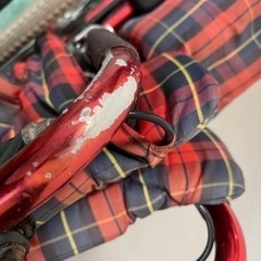 パンクあり　kawamura 車椅子の画像