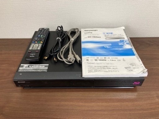 SHARP ブルーレイレコーダー BD-HDS43