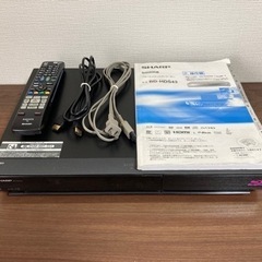 SHARP ブルーレイレコーダー BD-HDS43の画像