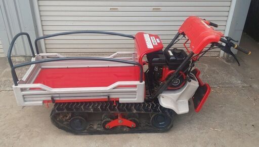 鹿児島発　　築水キャニコムガソリンエンジンクローラー運搬車BH４１