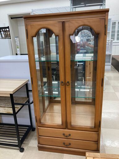 2枚扉コレクションボード　karimoku