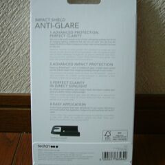 防弾ガラス tech21 IMPACT SHIELD ANTI-GLARE iPhone7 保護フィルムシール4.7インチガラスフィルムiPhone6/6s/7/8/seアイフォン32/128/256の画像