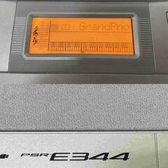 ヤマハ ポータブルキーボード YAMAHA PSR-E344の画像