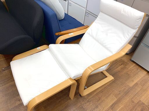 IKEA(イケア)　POANG　オットマン付