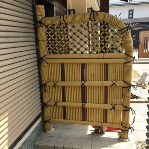 ［売約済］和風目隠しフェンス