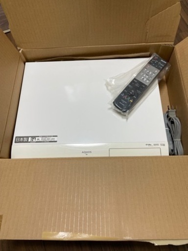 【引き渡し対応中】ブルーレイディスクレコーダー&イオン発生機