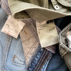 レディースパンツ　ほぼ新品　4セット　ユニクロjeans等の画像