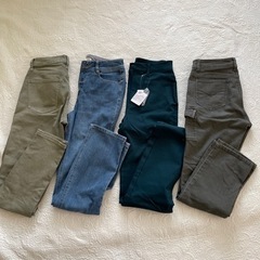 レディースパンツ　ほぼ新品　4セット　ユニクロjeans等