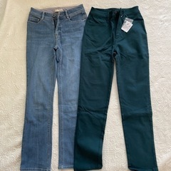 レディースパンツ　ほぼ新品　4セット　ユニクロjeans等の画像