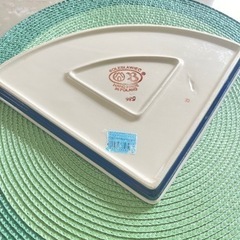 ポーランド食器　BOLESLAWIEC ピザ皿の画像
