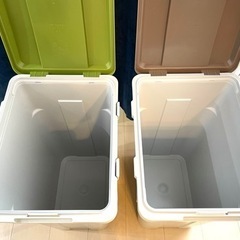 連結できるゴミ箱　45リットル　2個セットの画像