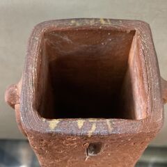 リサイクルショップどりーむ荒田店　731 置物　花瓶　陶器　焼き物　飾り物　コレクション　アンティークの画像