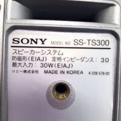 SONY　ソニー　スピーカー　スタンドスピーカー　2本セットSS-TS300の画像