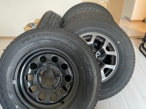 [JB74]ジムニーシエラ 純正ホイール・タイヤ 5本セット