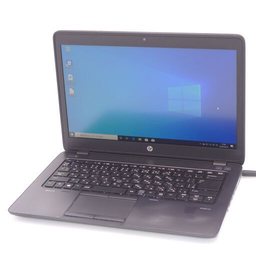 中古美品 高速SSD搭載 Wi-Fi有 ノートパソコン hp ZBook 14 G2 第5世代 Core i7 16GB 無線 Bluetooth webカメラ Windows10 Office済