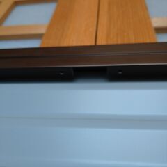 【引渡しお相手決定】 ＹＫＫＡＰ　窓サッシ　雨戸　幅９００mm×高１１９１mm　色ブラウン　1枚の画像