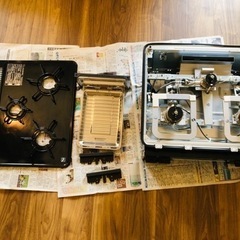 美品　ガスコンロ