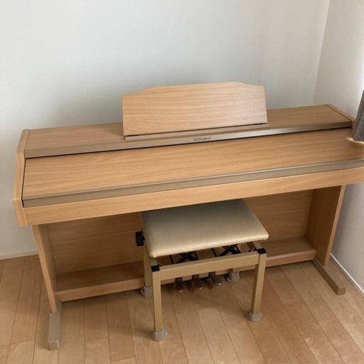 受け渡し先決定済★電子ピアノ★ローランド　2017年製　RP501R ナチュラルブラウン