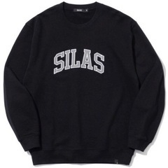 希少◆SILAS サイラス ロゴ スウェット トレーナー クルー...