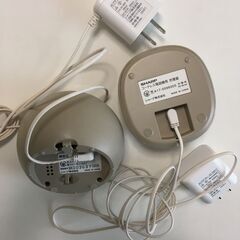 両方とも子機の形の電話機の画像