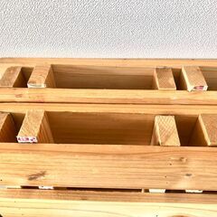 　🌸　すのこベッド　🌸　シングル２枚分の画像