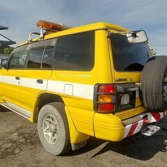 鹿児島発★三菱 パジェロ/4WD･MT/元公共応急作業車/KD-V46WG★の画像