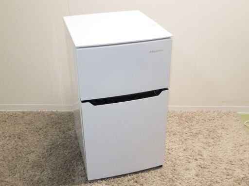 OPEN記念SALE☆2017年☆Hisense 2ドア ☆訳あり☆冷蔵庫 HR-B95A 冷凍冷蔵庫 ハイセンス 中古 全９３L 小型冷蔵庫