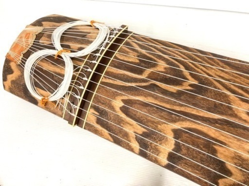 【SOLD OUT】◆和琴◆13弦琴 蒔絵あり 全長184cm 付属品7点セット