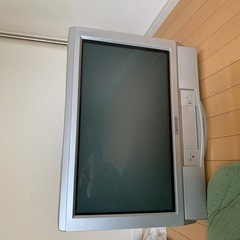 大きなブラウン管テレビ0円にしました