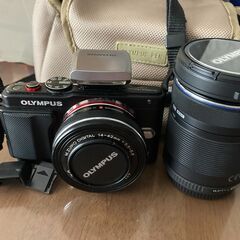 オリンパス OLYMPUS PEN Lite E-PL6 ダブル...