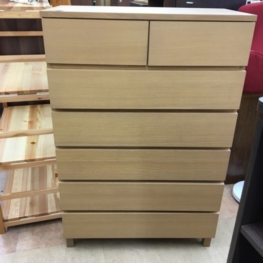 【トレファク摂津店】無印良品の6段チェストが入荷致しました！