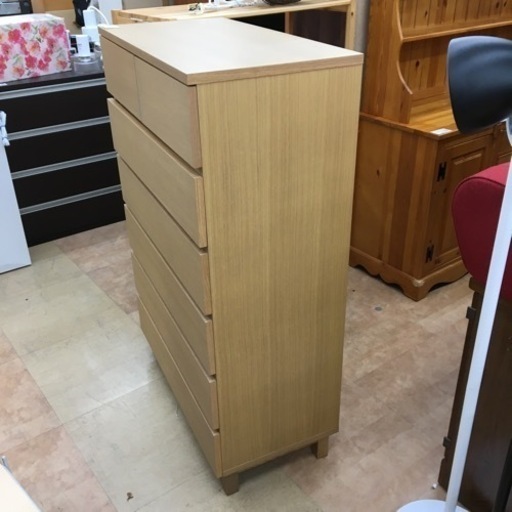【トレファク摂津店】無印良品の6段チェストが入荷致しました！