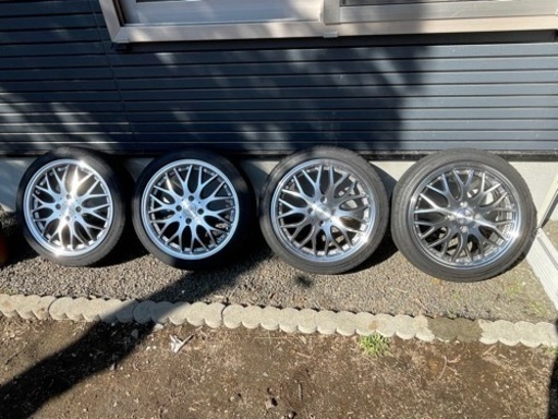 ネット決済可　4本セット 夏タイヤ ホイール 165/50R16 4穴 PCD100 美品　軽自動車