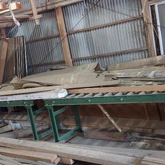 プレカット　継手　仕口　加工機　集塵機　動力　送りローラー　ジャンクの画像